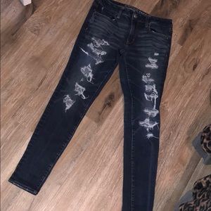 AE ripped jeans